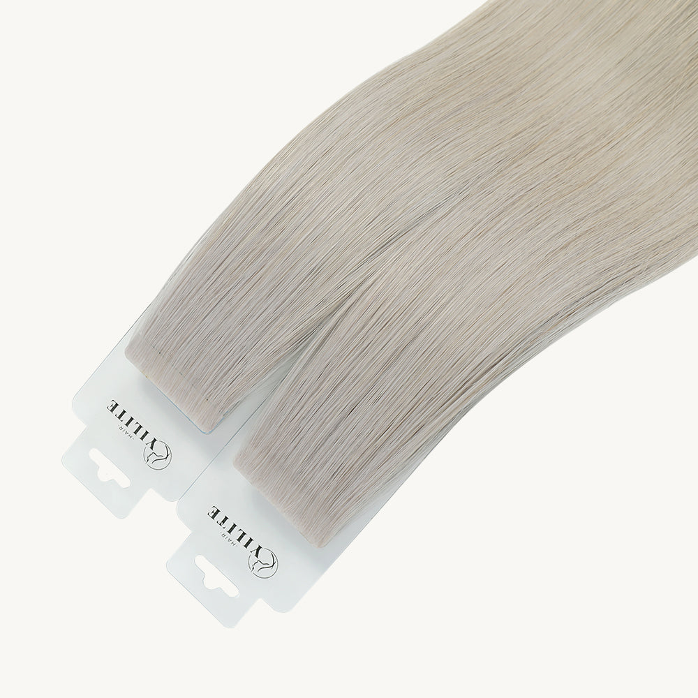 YiliteVip Silver Invisible Tape In Extensions 20Pcs