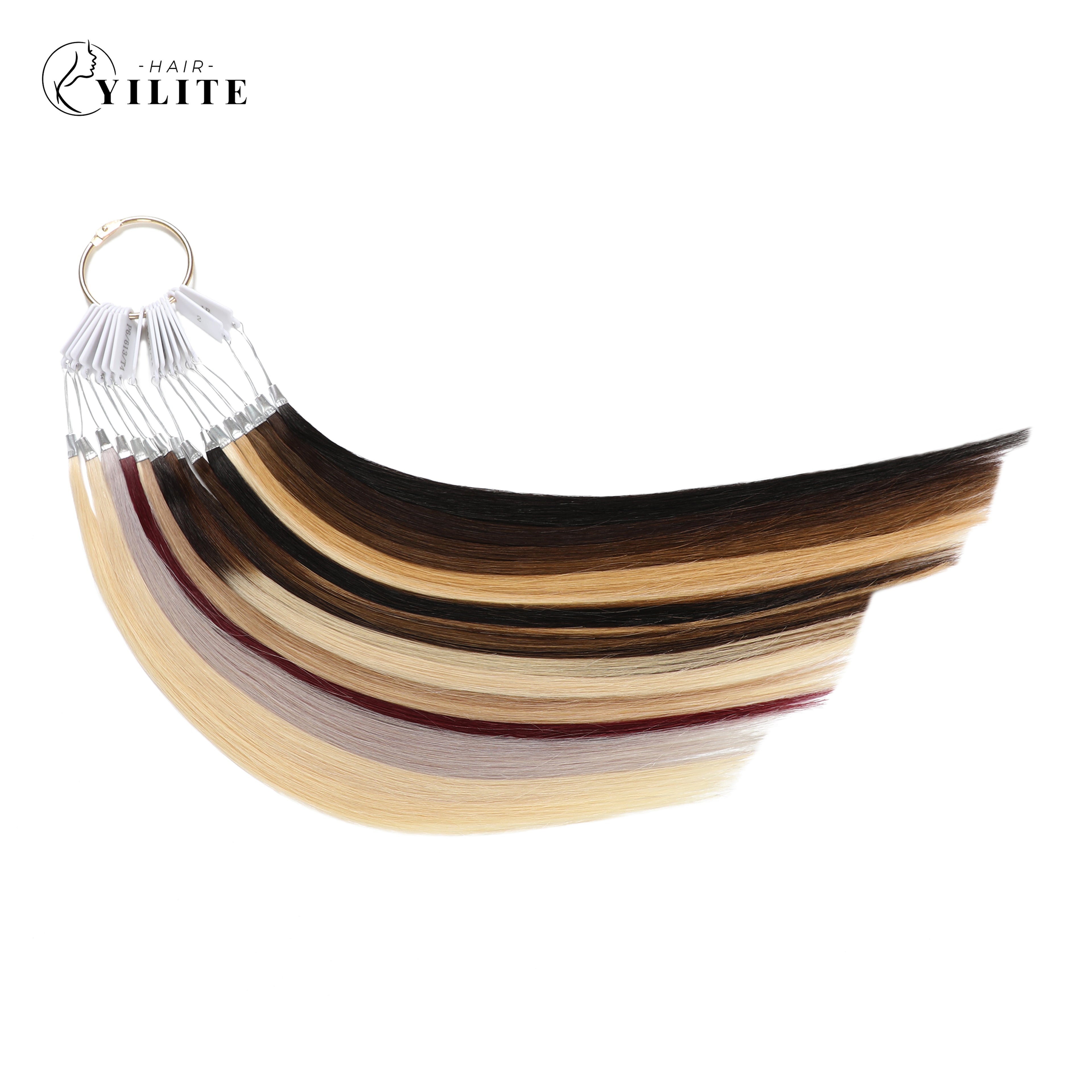 YiliteVip Hair Color Ring Virgin Hair 14 Inches 20 Shades