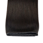 YiliteVip (#1B) Natural Black Butterfly Weft Hair Extensions