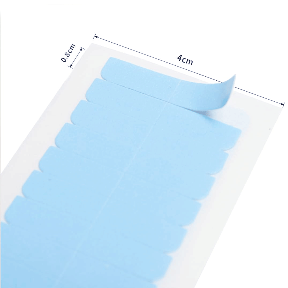 YiliteVip Replacement Tape for Hair Extensions Blue Tape