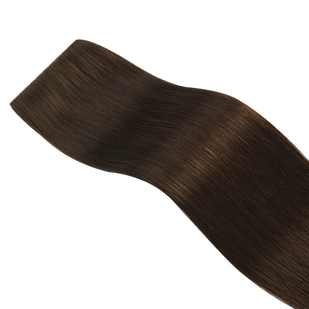YiliteVip (#2) Darkest Brown Butterfly Weft Hair Extensions