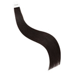 YiliteVip (#1B) Natural Black Invisible Tape In Extensions 20Pcs