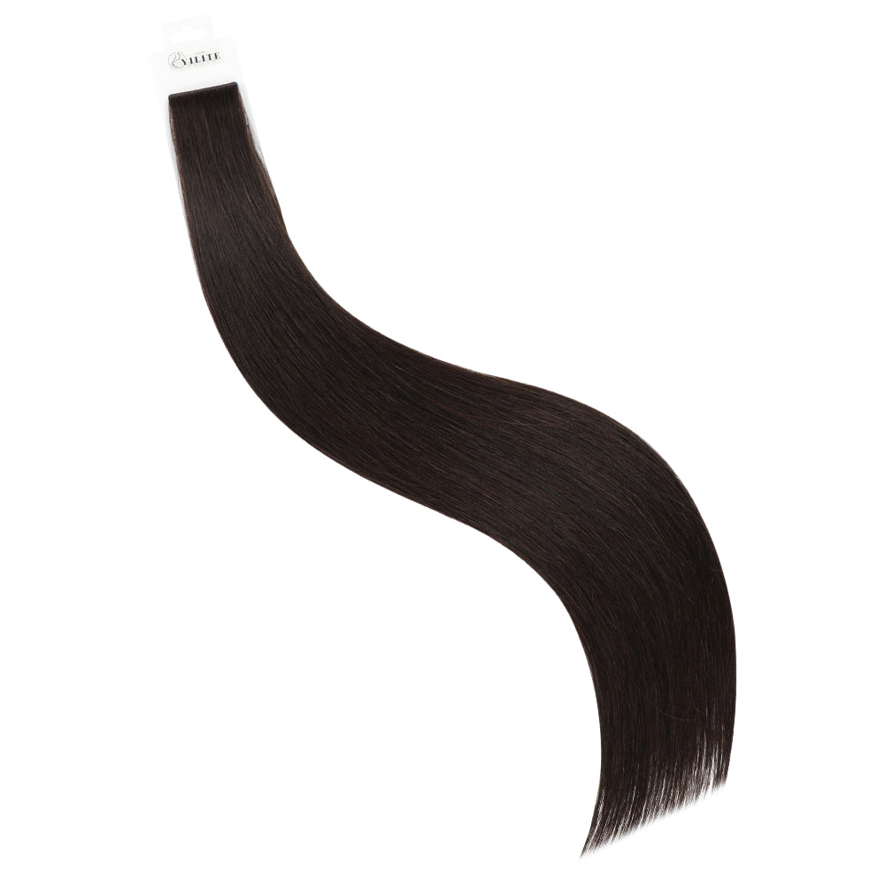 YiliteVip (#1B) Natural Black Invisible Tape In Extensions 20Pcs