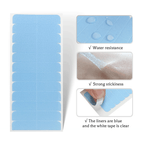 YiliteVip Replacement Tape for Hair Extensions Blue Tape
