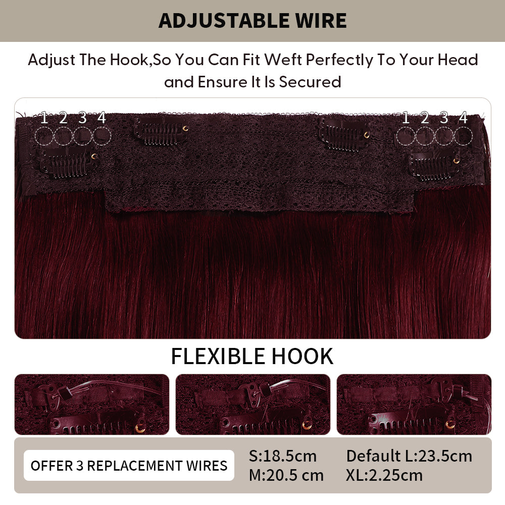 Details About the Flexible Hook Design in (#99J) and Replacement Wires in Sizes (S, M, L, XL)
