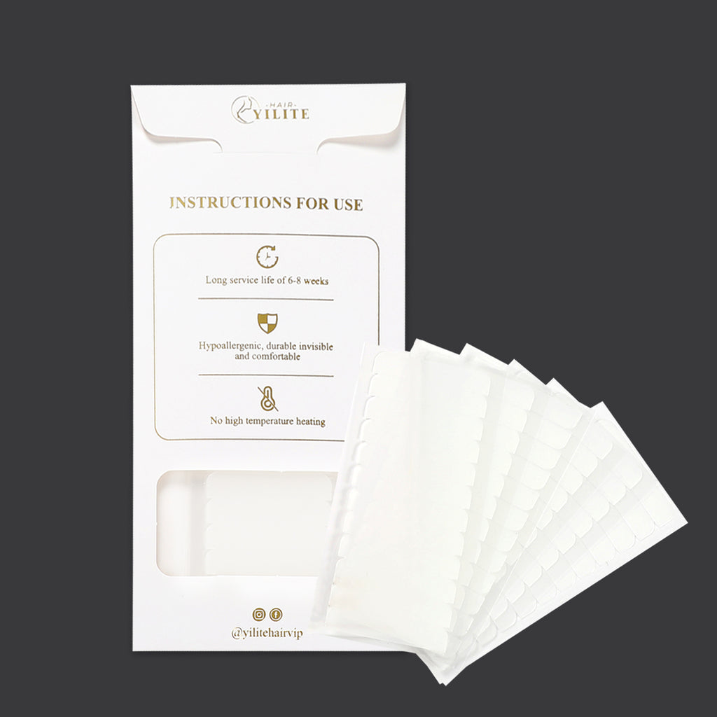 YiliteVip Single Sided Invisible Replacement Tape for Tape In Hair Extensions