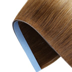 Zoomed View of (#T8/60) Tape Weft Hair Extensions
