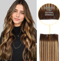 Model Showcasing (#P4/27/T4) Genius Wefts, Handmade, Thin, and Natural