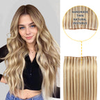 Model Showcasing (#P18/613) Genius Wefts, Handmade, Thin, and Natural