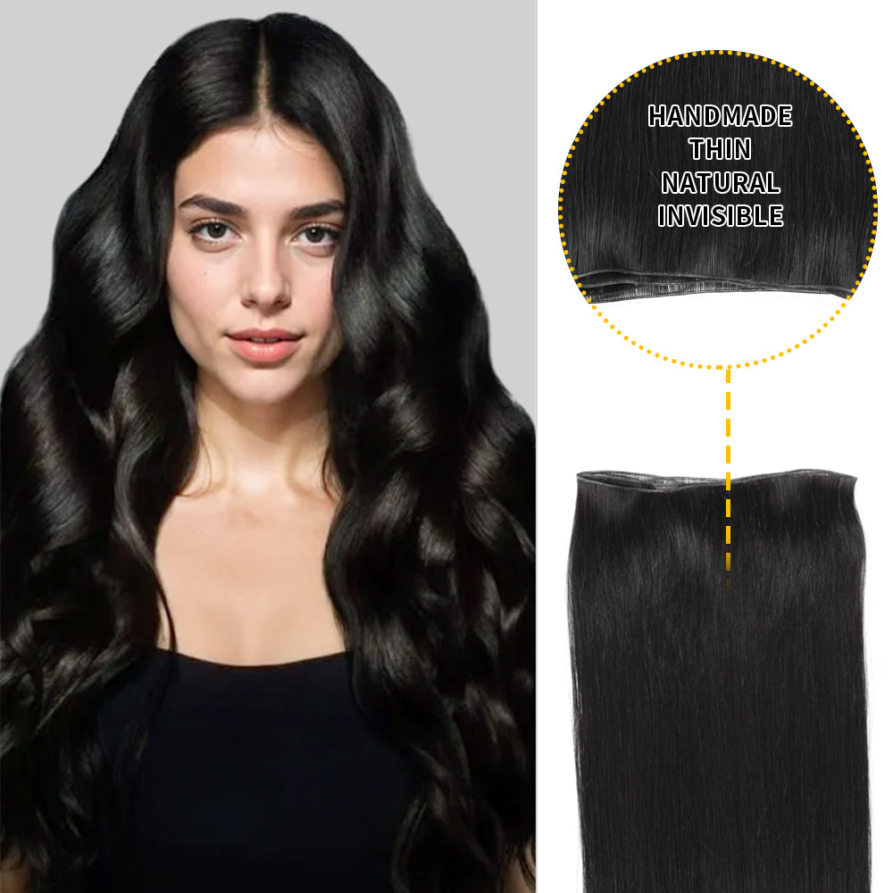 (#1) Jet Black Genius Weft
