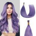 Model Wearing Rose Purple I Tip Extensions