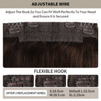 Details About the Flexible Hook Design in (#T2/60) and Replacement Wires in Sizes (S, M, L, XL)